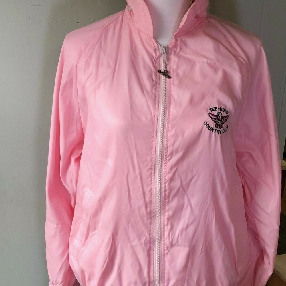 Duckster Golf Windbreaker Pink Medium